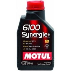 Õli MOTUL 6100 SYNERGIE+ 10W40, 1L hind ja info | Mootoriõlid | hansapost.ee