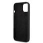 Guess Liquid Silicone Metal Logo Case for iPhone 14 Black hind ja info | Telefonide kaitsekaaned ja -ümbrised | hansapost.ee