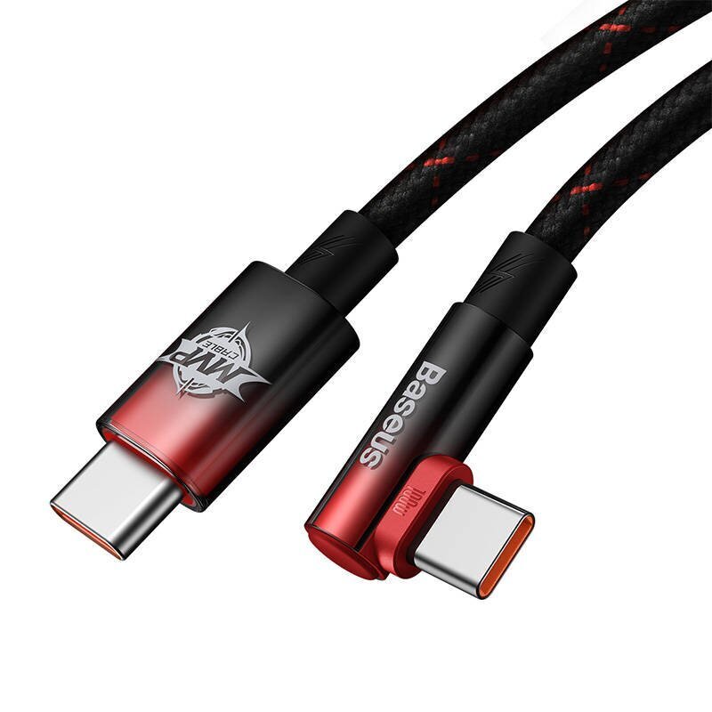 Baseus MVP2 USB-C to USB-C Cable, 100W, 1m (Black / Red) цена и информация | Mobiiltelefonide kaablid | hansapost.ee