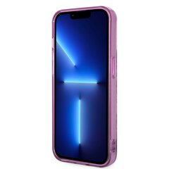 Guess PC/TPU Jungle Case for iPhone 14 Pro Pink hind ja info | Telefonide kaitsekaaned ja -ümbrised | hansapost.ee