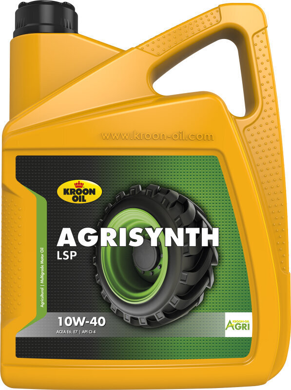 Kroon-Oil Agrisynth LSP 10W-40 õli, 5 L hind ja info | Mootoriõlid | hansapost.ee