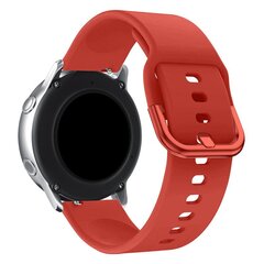Silicone Strap TYS smart watch band universal 20mm red hind ja info | Hurtel Nutikellad ja nutivõrud | hansapost.ee