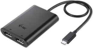 USB-C-adapter i-Tec C31DUAL4KDP  Thunderbolt 3 hind ja info | USB adapterid ja jagajad | hansapost.ee