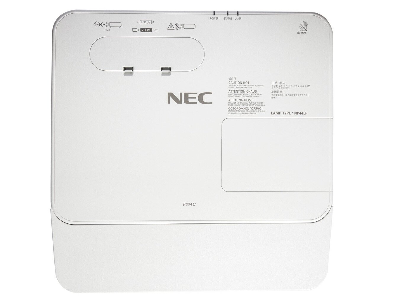 NEC PJ P554U 3LCD WUXGA 5300AL 20000: 1 4,8 kg цена и информация | Projektorid | hansapost.ee