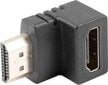 HDMI Adapter Lanberg AD-0033-BK Must hind ja info | USB adapterid ja jagajad | hansapost.ee