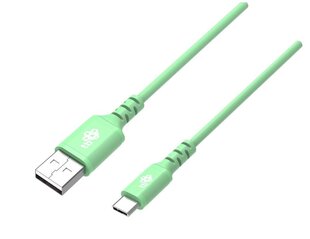 TB Кабель USB C 1 м зеленый цена и информация | TB Print Мобильные телефоны, Фото и Видео | hansapost.ee