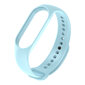 Replacement silicone band for Xiaomi Smart Band 7 strap bracelet bracelet light blue (Light blue) hind ja info | Nutikellade aksessuaarid ja tarvikud | hansapost.ee