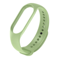 Replacement silicone band for Xiaomi Smart Band 7 strap bracelet bracelet light green (Jasnozielony) цена и информация | Аксессуары для смарт-часов и браслетов | hansapost.ee