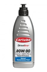 Carlube Driveline минеральное масло для механической трансмиссии MTF 80W / 90, 1 л цена и информация | Моторные масла | hansapost.ee