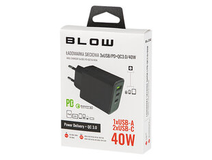 USB-Cx2+USB PD 40W hind ja info | Laadijad mobiiltelefonidele | hansapost.ee