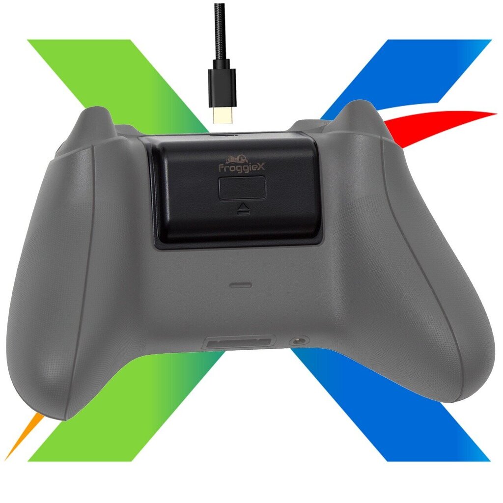 Akud XBOX SERIES X / S 1200mAh kontrolleri must hind ja info | Mängukonsoolide lisatarvikud | hansapost.ee