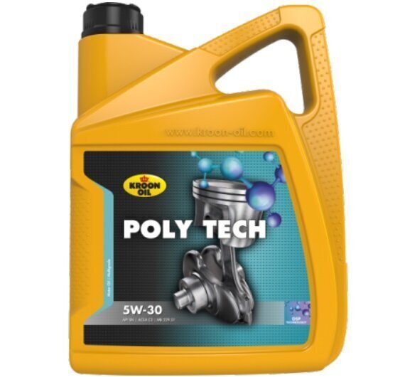 Kroon-Oil Poly Tech 5W-30 mootoriõli, 5L цена и информация | Mootoriõlid | hansapost.ee