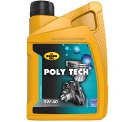 Kroon-Oil Poly Tech 5W-40 mootoriõli, 1 L hind ja info | Mootoriõlid | hansapost.ee