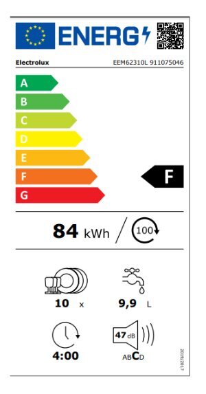 Electrolux EEM62310L hind ja info | Nõudepesumasinad | hansapost.ee