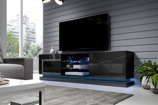 ТВ столик Halmar QIU, черный цвет цена и информация | Тумбы под телевизор | hansapost.ee