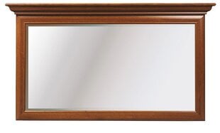 Зеркало Kent 155, коричневое цена и информация | Подвесные зеркала | hansapost.ee