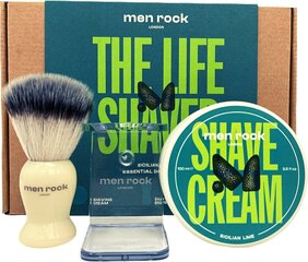 Raseerimiskomplekt Men Rock The Life Shaver Sicilian Lime Essential Shaving Kit hind ja info | Men Rock Parfüümid, lõhnad ja kosmeetika | hansapost.ee