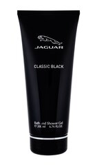 Meeste dušigeel Jaguar Classic Black meestele 200 ml hind ja info | Dušigeelid ja deodorandid meestele | hansapost.ee