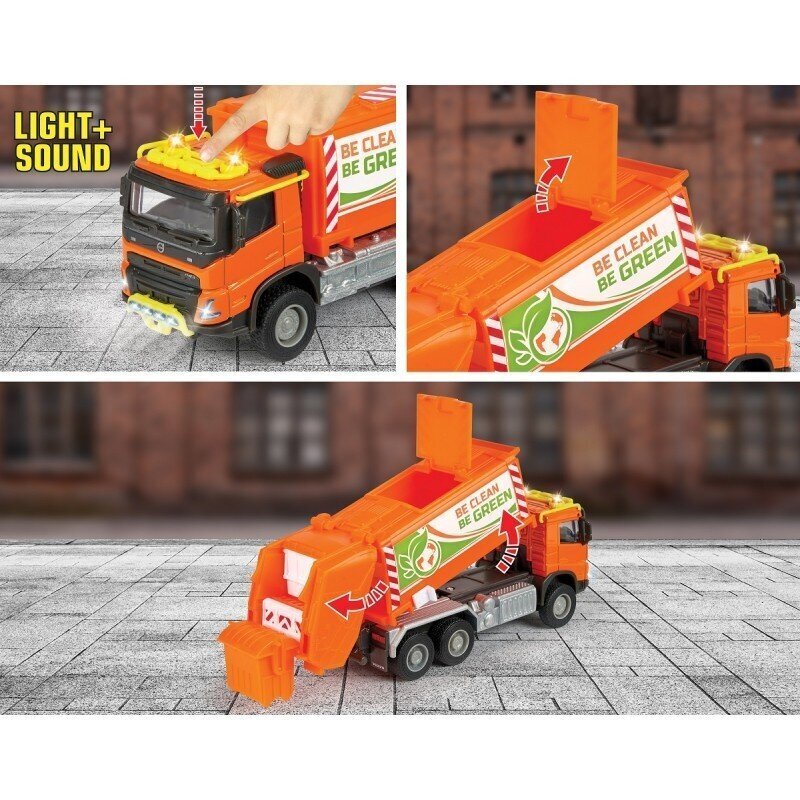 MAJORETTE Grand Volvo prügiauto 19cm hind ja info | Mänguasjad poistele | hansapost.ee