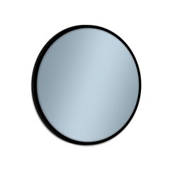 Зеркало Venti Rund, 60x60 см, черное цена и информация | Зеркала | hansapost.ee