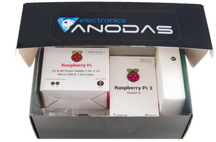 Raspberry Pi 3 komplekt + 32GB microSD kaart NOOBS tarkvaraga hind ja info | Konstruktorid, robootika ja tarvikud | hansapost.ee