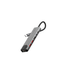 USB-jaotur LQ48015, HDMI/USB C/RJ-45 hind ja info | USB adapterid ja jagajad | hansapost.ee