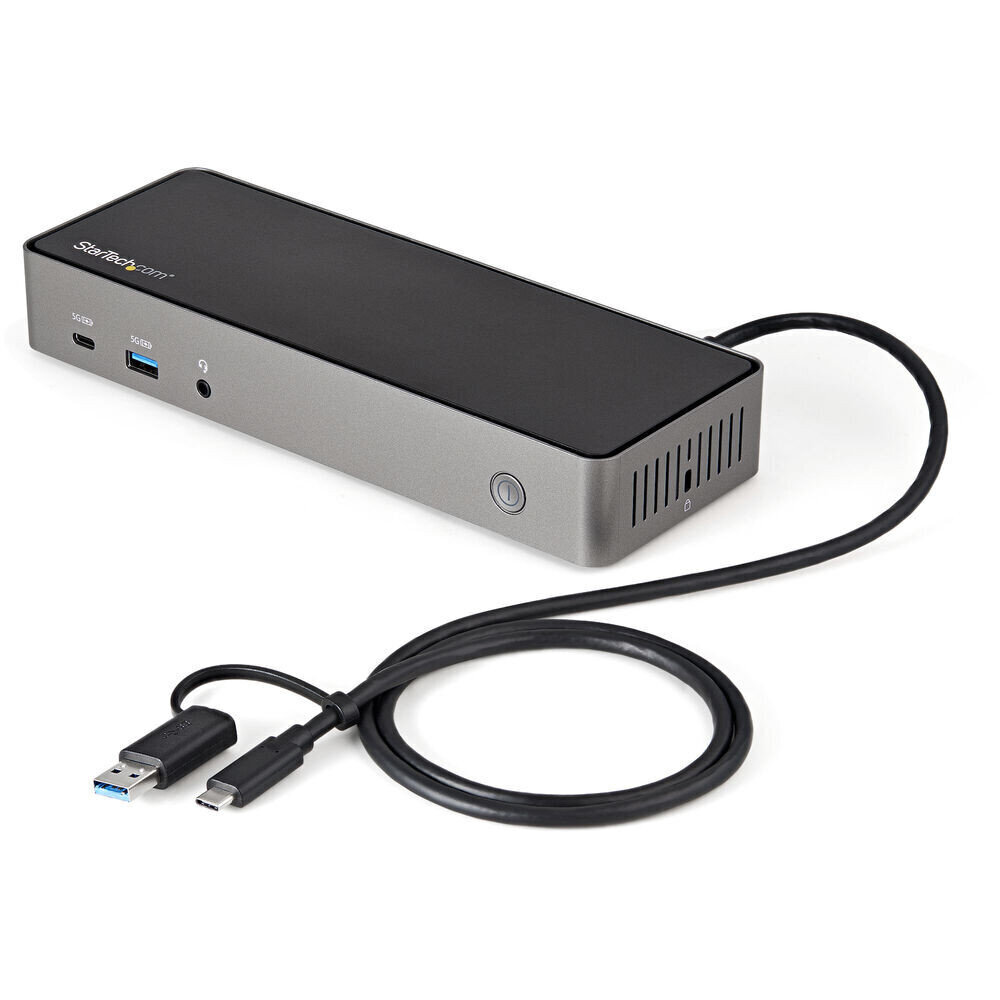 USB jaotur Startech DK31C3HDPDUE, HDMI/USB C/USB A цена и информация | USB adapterid ja jagajad | hansapost.ee