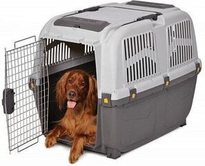 Клетка для перевозки животных Trixie Skudo 7, серый/коричневый цвет цена и информация | Переноски, сумки | hansapost.ee