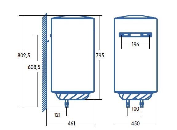 Veeboiler Cata CTR-80-M hind ja info | Veeboilerid | hansapost.ee