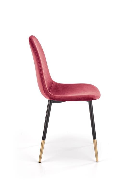 4 tooli komplekt Halmar K379, punane hind ja info | Köögitoolid, söögitoolid | hansapost.ee