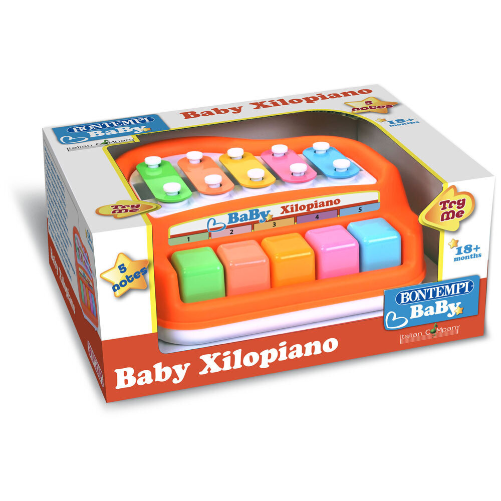Muusikaline mänguasi Bontempi klaver - metallofon (Xilopiano) 5 noote цена и информация | Arendavad laste mänguasjad | hansapost.ee