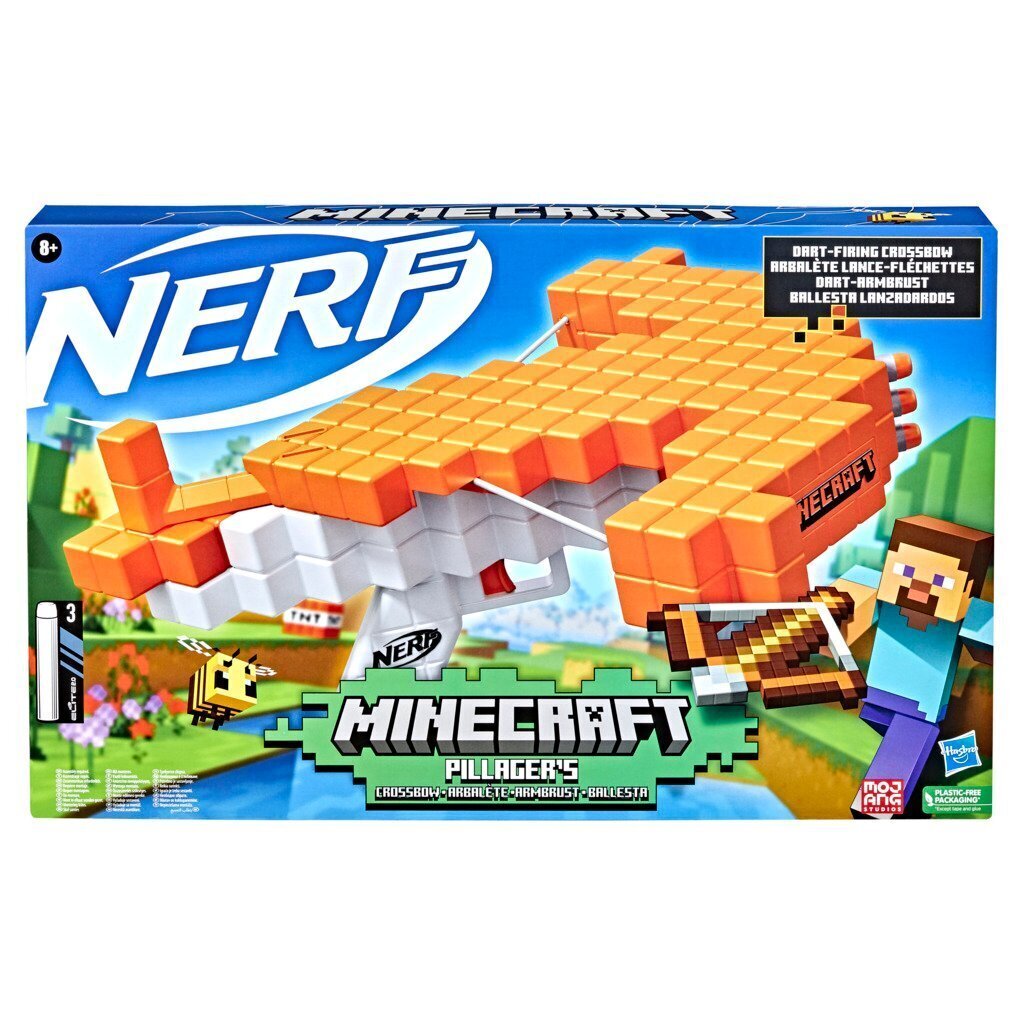 NERF Minecraft Mängurelv Pillagers Crossbow цена и информация | Mänguasjad poistele | hansapost.ee