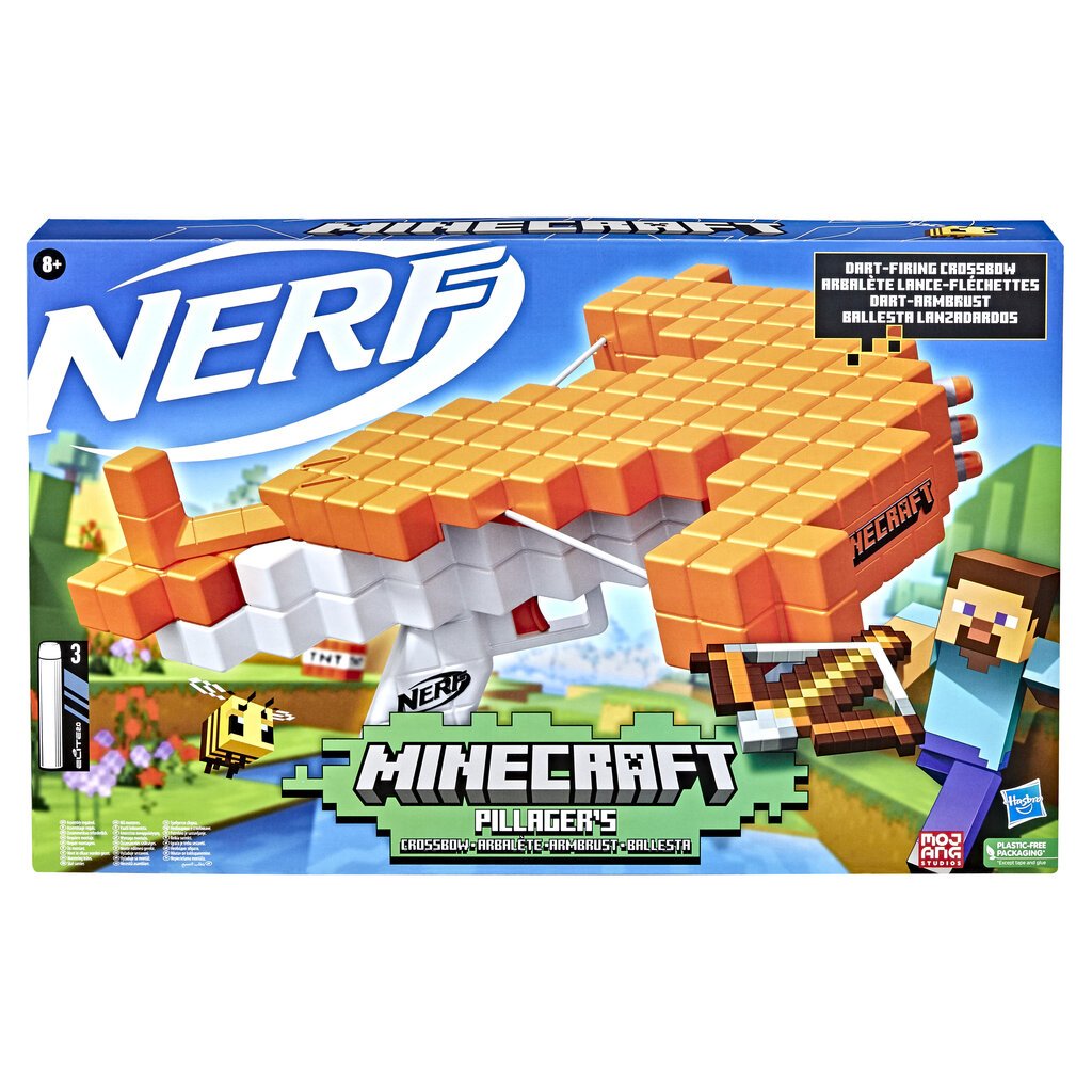 NERF Minecraft Mängurelv Pillagers Crossbow hind ja info | Mänguasjad poistele | hansapost.ee