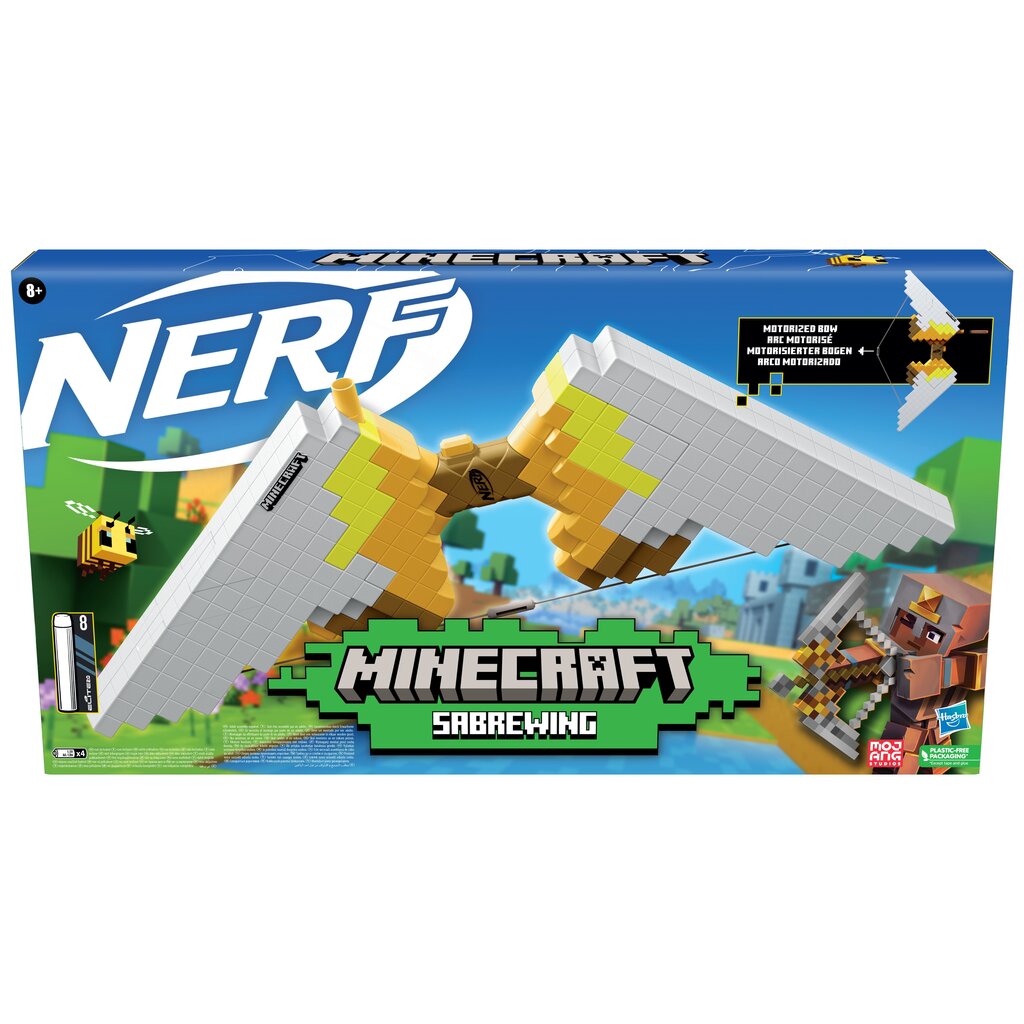 Mängupüstol Nerf Minecraft Sabrewing цена и информация | Mänguasjad poistele | hansapost.ee