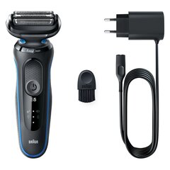 Braun Series 5 51-B1000s Autosense цена и информация | Shaver Head Omentum Shaver Foil For 11b Series 110 120 130 140 150 150s-1 130s-1 5684 5685 Shaving | hansapost.ee