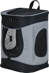Looma transpordikott Trixie Timon, 34 x 44 x 30 cm, must-hall hind ja info | Transpordipuurid, -kotid ja aedikud | hansapost.ee