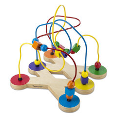 Puidust mäng Melissa & Doug Bead Maze hind ja info | Beebide mänguasjad | hansapost.ee