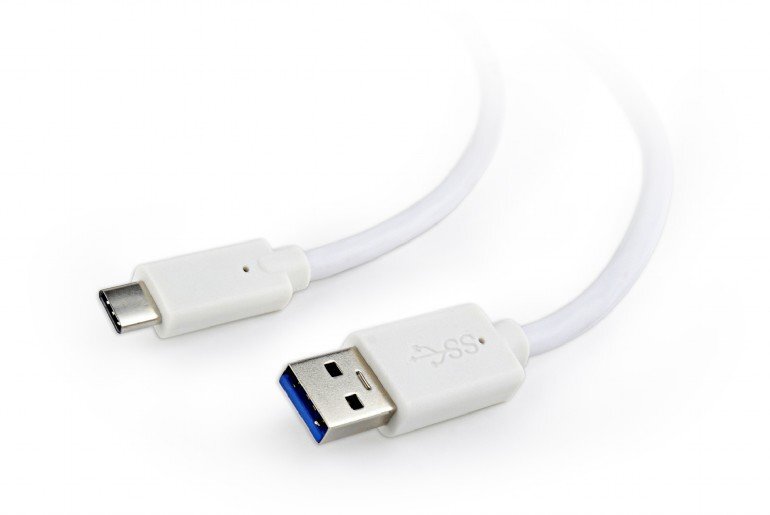 GEMBIRD CCP-USB3-AMCM-W-0.1M цена и информация | Juhtmed ja kaablid | hansapost.ee