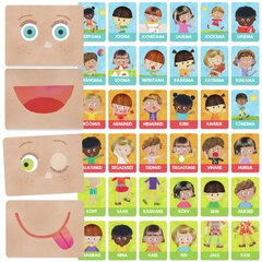 Kaardid "Emotsioonid ja teod" Headu "Montessori", EE hind ja info | Lauamängud ja mõistatused perele | hansapost.ee