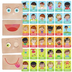 Kaardid "Emotsioonid ja teod" Headu "Montessori", LT hind ja info | Lauamängud ja mõistatused perele | hansapost.ee