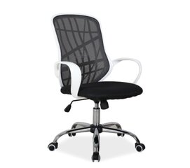 Офисное кресло Signal Meble Dexter, черное/белое цена и информация | Офисные кресла | hansapost.ee