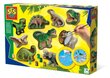 SES Kipsi valamise komplekt Dinosaurused цена и информация | Arendavad laste mänguasjad | hansapost.ee