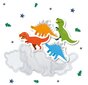 SES komplekt Kleebiste valmistamine, Dinosaurused hind ja info | Arendavad laste mänguasjad | hansapost.ee