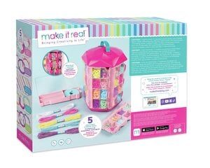 MAKE IT REAL Käsitöö komplekt 5 ühes Activity Tower цена и информация | Игрушки для девочек | hansapost.ee