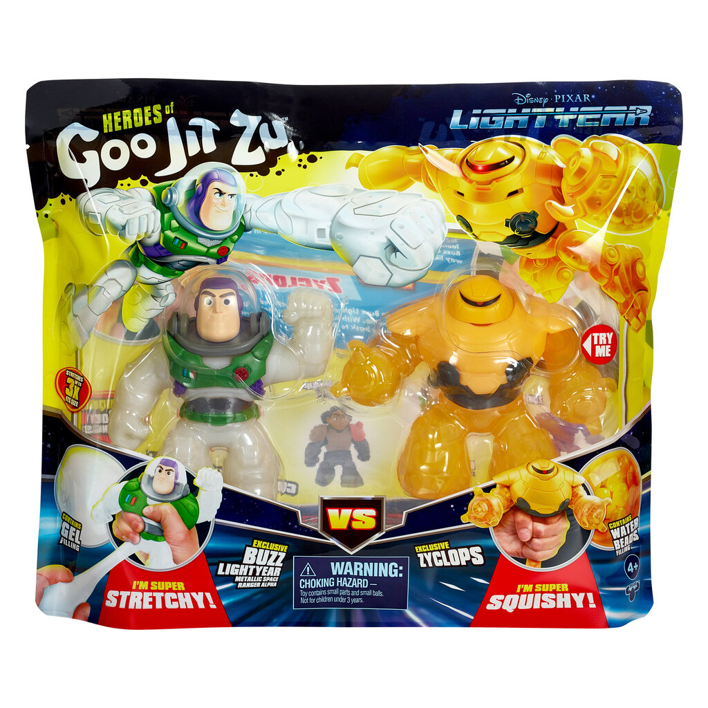 HEROES OF GOO JIT ZU Lightyear Mängukomplekt - Buzz Lightyear vs Cyclops цена и информация | Mänguasjad poistele | hansapost.ee