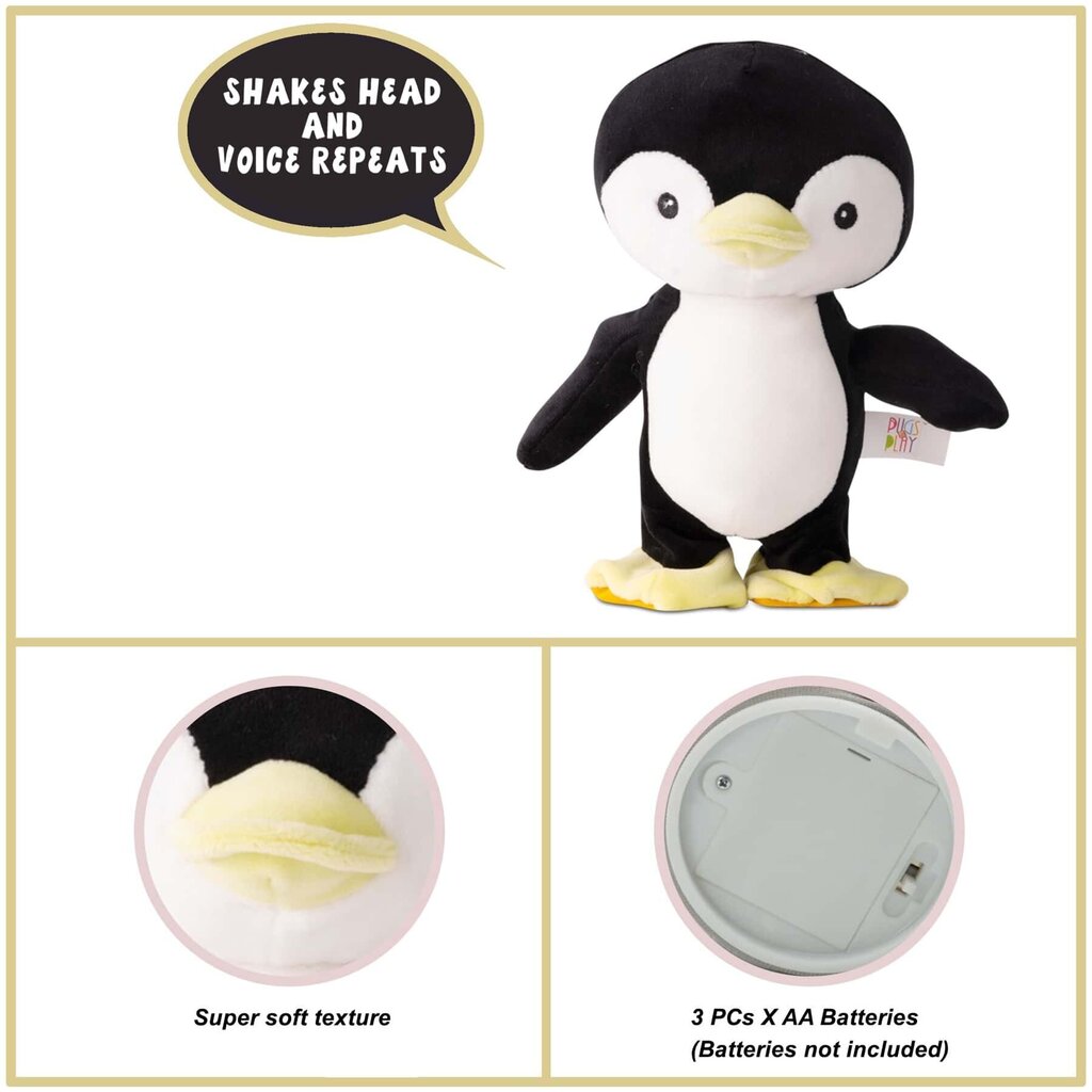 PUGS AT PLAY Kõndiv ja rääkiv pingviin Skipper цена и информация | Arendavad laste mänguasjad | hansapost.ee