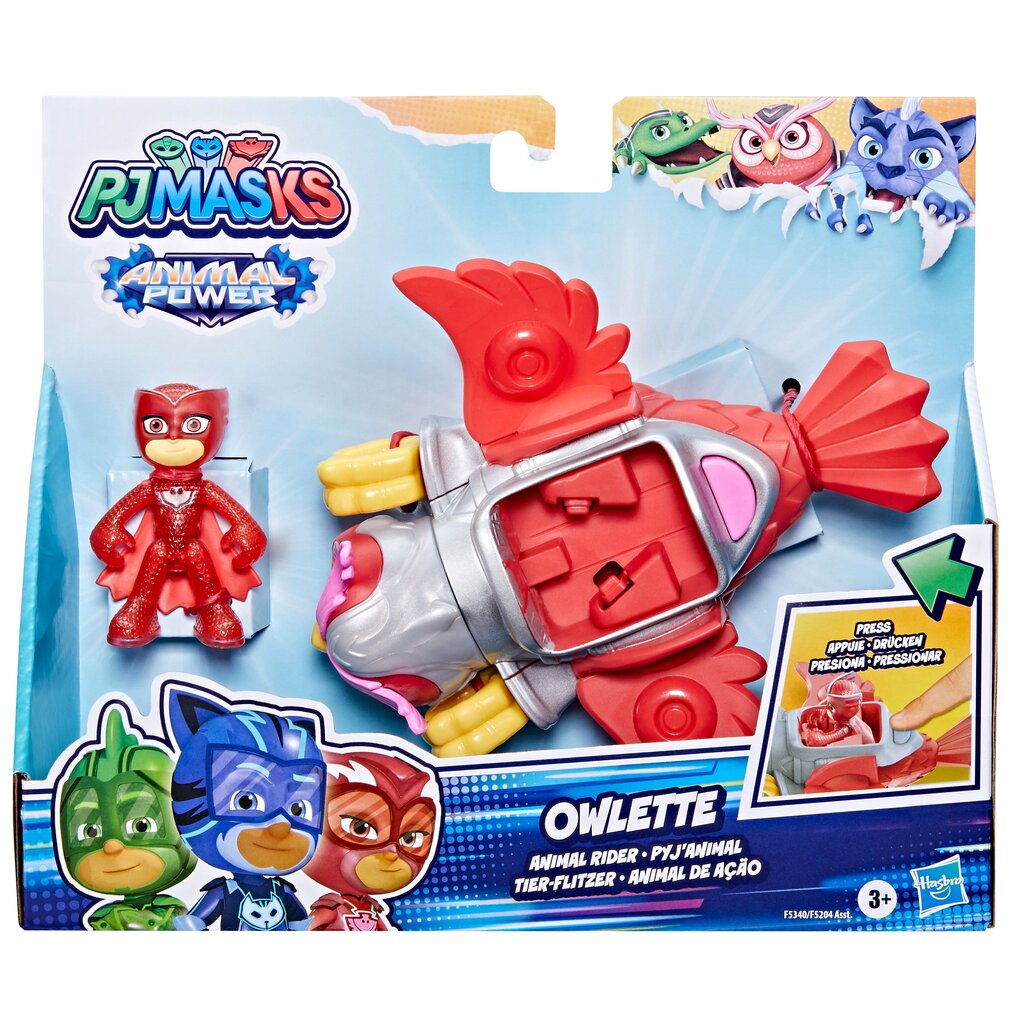 PJ MASKS mängukomplekt Deluxe Animal Rider цена и информация | Mänguasjad poistele | hansapost.ee