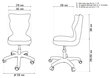 Ergonoomiline lastetool Entelo Good Chair Petit ST31 4, värviline hind ja info | Kontoritoolid | hansapost.ee