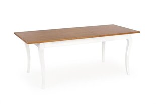 Письменный стол Halmar Windsor, белый/коричневый цвет цена и информация | Кухонные и обеденные столы | hansapost.ee