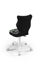 Эргономичное детское кресло Entelo Petit White ST33, серое/черное цена и информация | Офисные кресла | hansapost.ee